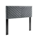 Alyson Angular Channel Tufted Performance Velvet Full/Queen Headboard by Modway by HouseOfZazla
