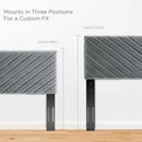 Alyson Angular Channel Tufted Performance Velvet Full/Queen Headboard by Modway by HouseOfZazla