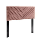 Alyson Angular Channel Tufted Performance Velvet Full/Queen Headboard by Modway by HouseOfZazla