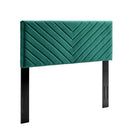 Alyson Angular Channel Tufted Performance Velvet Full/Queen Headboard by Modway by HouseOfZazla