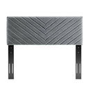 Alyson Angular Channel Tufted Performance Velvet Headboard by Modway by HouseOfZazla