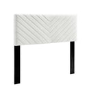 Alyson Angular Channel Tufted Performance Velvet Headboard by Modway by HouseOfZazla