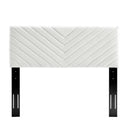 Alyson Angular Channel Tufted Performance Velvet Headboard by Modway by HouseOfZazla