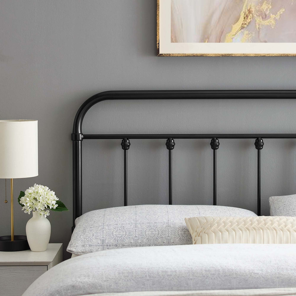 Sage Metal Twin Headboard by Modway, photo 6 of 25