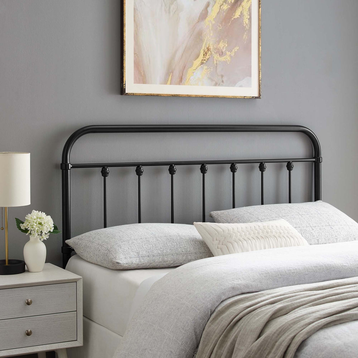 Sage Metal Twin Headboard by Modway, photo 4 of 25