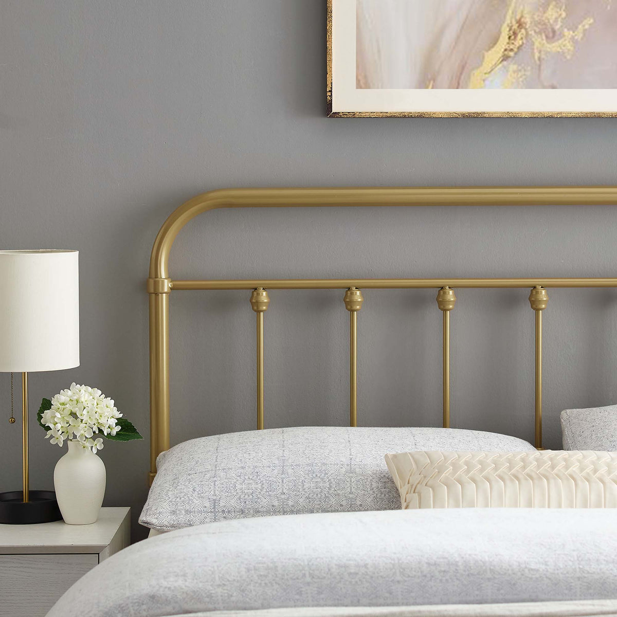 Sage Metal Twin Headboard by Modway, photo 10 of 25