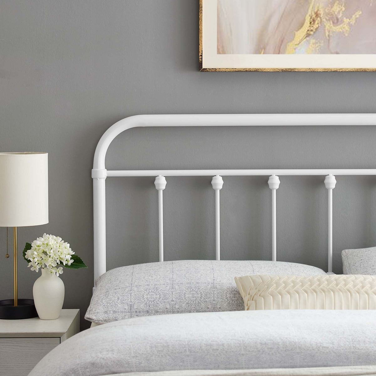 Sage Metal Twin Headboard by Modway, photo 8 of 25