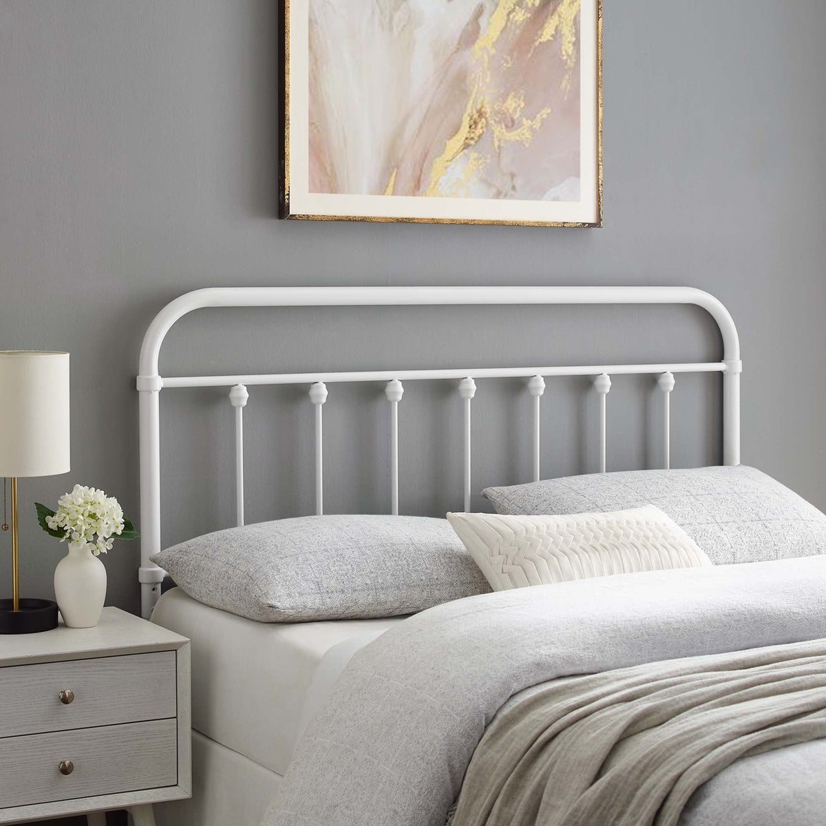 Sage Metal Twin Headboard by Modway, photo 14 of 25