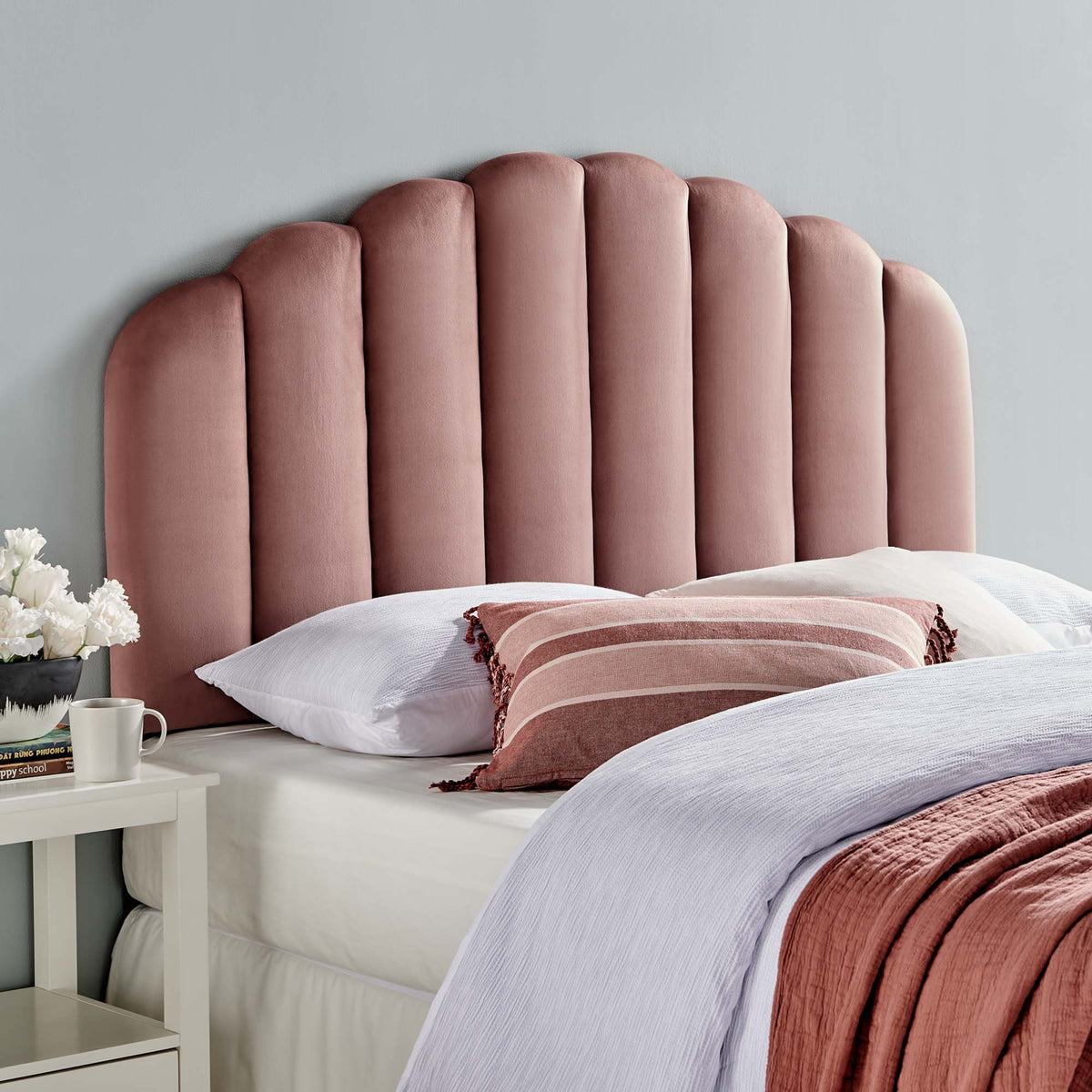 Veronique Performance Velvet Full/Queen Headboard by Modway, photo 11 of 35