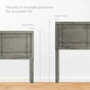 Archie Wood Twin Headboard by Modway by HouseOfZazla