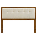 Draper Tufted Fabric and Wood Queen Headboard by Modway by HouseOfZazla