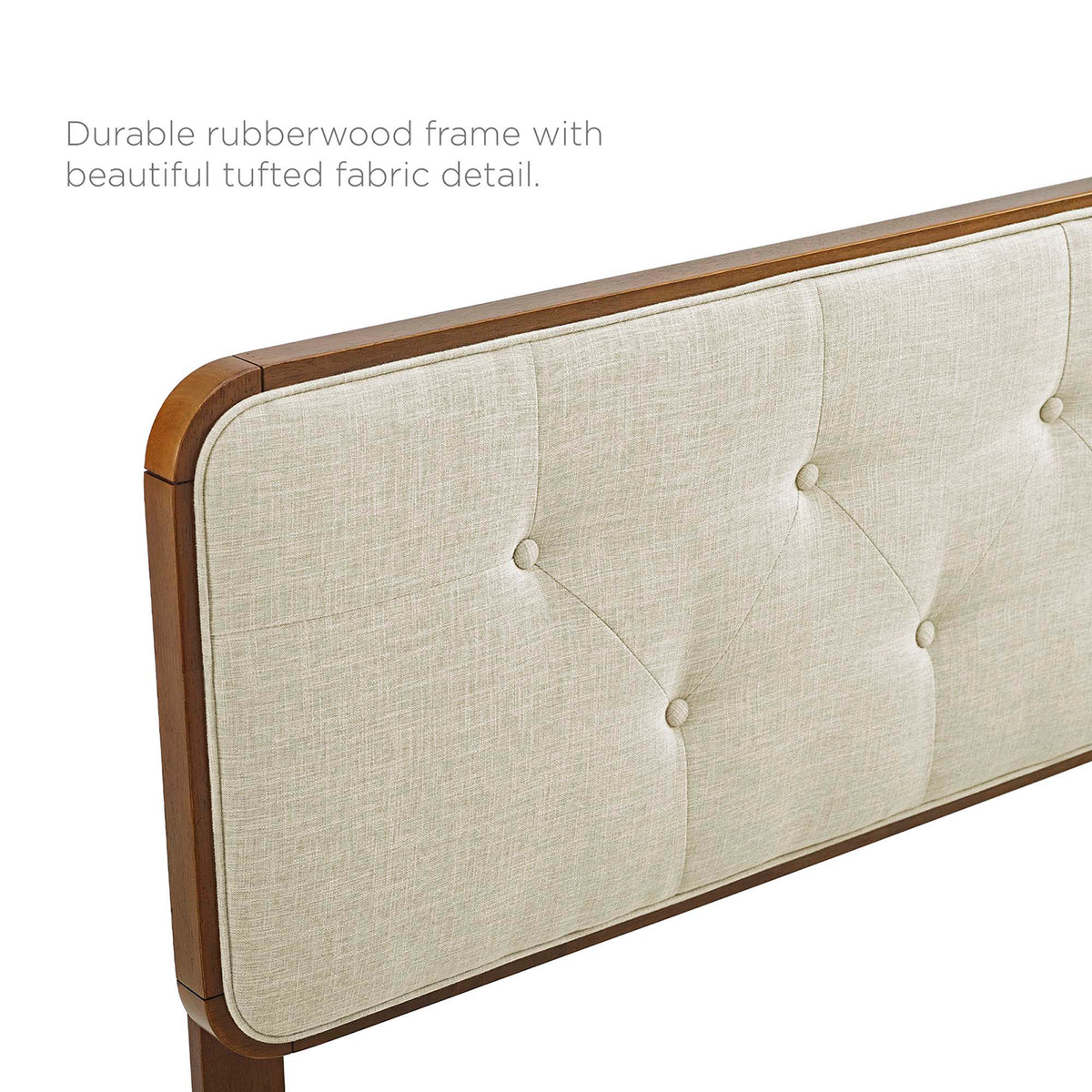Collins Tufted Fabric and Wood Full Headboard by Modway, photo 18 of 21