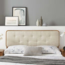 Collins Tufted Fabric and Wood Full Headboard by Modway by HouseOfZazla