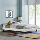 Reign Performance Velvet Twin Platform Bed Frame by Modway by HouseOfZazla