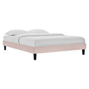 Reign Performance Velvet Twin Platform Bed Frame by Modway by HouseOfZazla