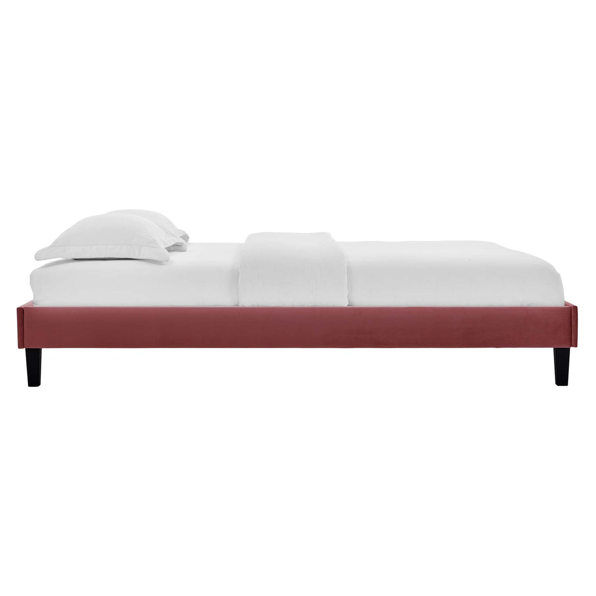 Alessi Performance Velvet Queen Platform Bed by Modway, photo 10 of 14