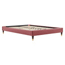 Harlow Performance Velvet Queen Platform Bed Frame by Modway by HouseOfZazla