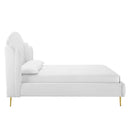 Lana Performance Velvet Queen Wingback Platform Bed by Modway by HouseOfZazla