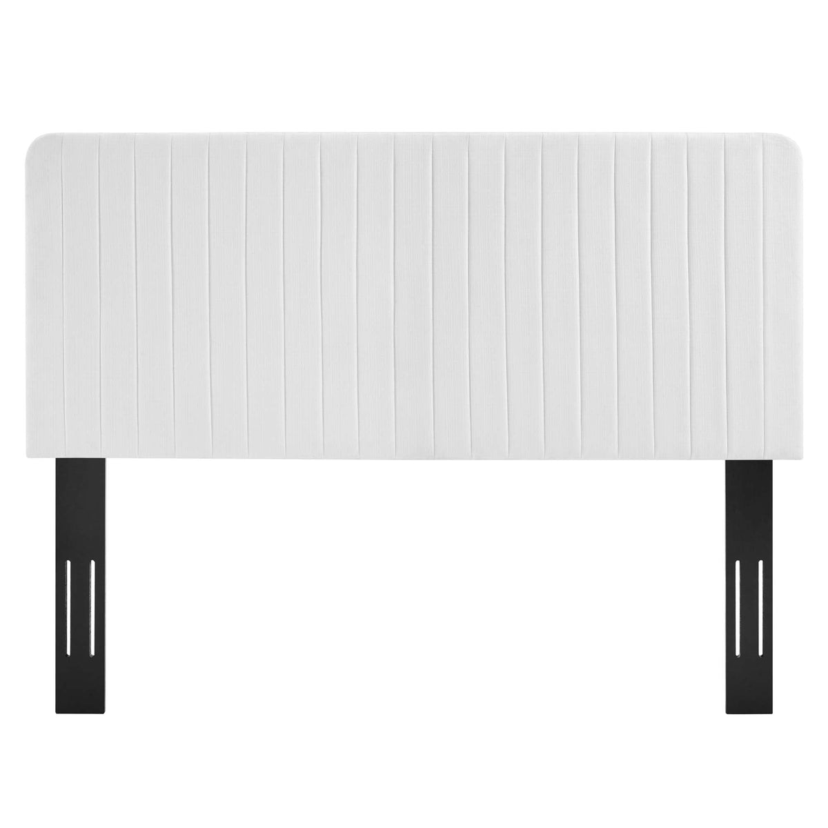 Milenna Channel Tufted Upholstered Fabric Full/Queen Headboard, photo 6 of 14