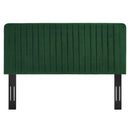 Milenna Channel Tufted Performance Velvet King/California King Headboard by HouseOfZazla