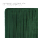 Milenna Channel Tufted Performance Velvet King/California King Headboard by HouseOfZazla
