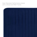 Milenna Channel Tufted Performance Velvet King/California King Headboard by HouseOfZazla