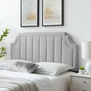 Alyona Channel Tufted Performance Velvet Twin Headboard by Modway by HouseOfZazla