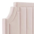 Alyona Channel Tufted Performance Velvet Full/Queen Headboard by HouseOfZazla