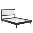 Willow Wood Queen Platform Bed with Splayed Legs by Modway by HouseOfZazla