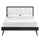 Willow Wood Queen Platform Bed with Splayed Legs by Modway by HouseOfZazla