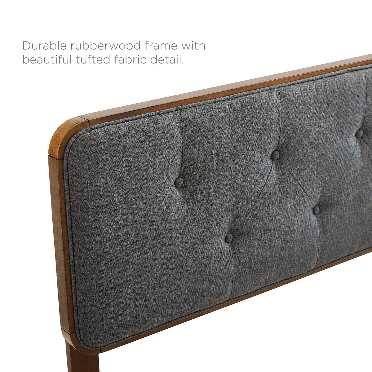 Bridgette Wood Platform Bed With Splayed Legs, photo 16 of 35
