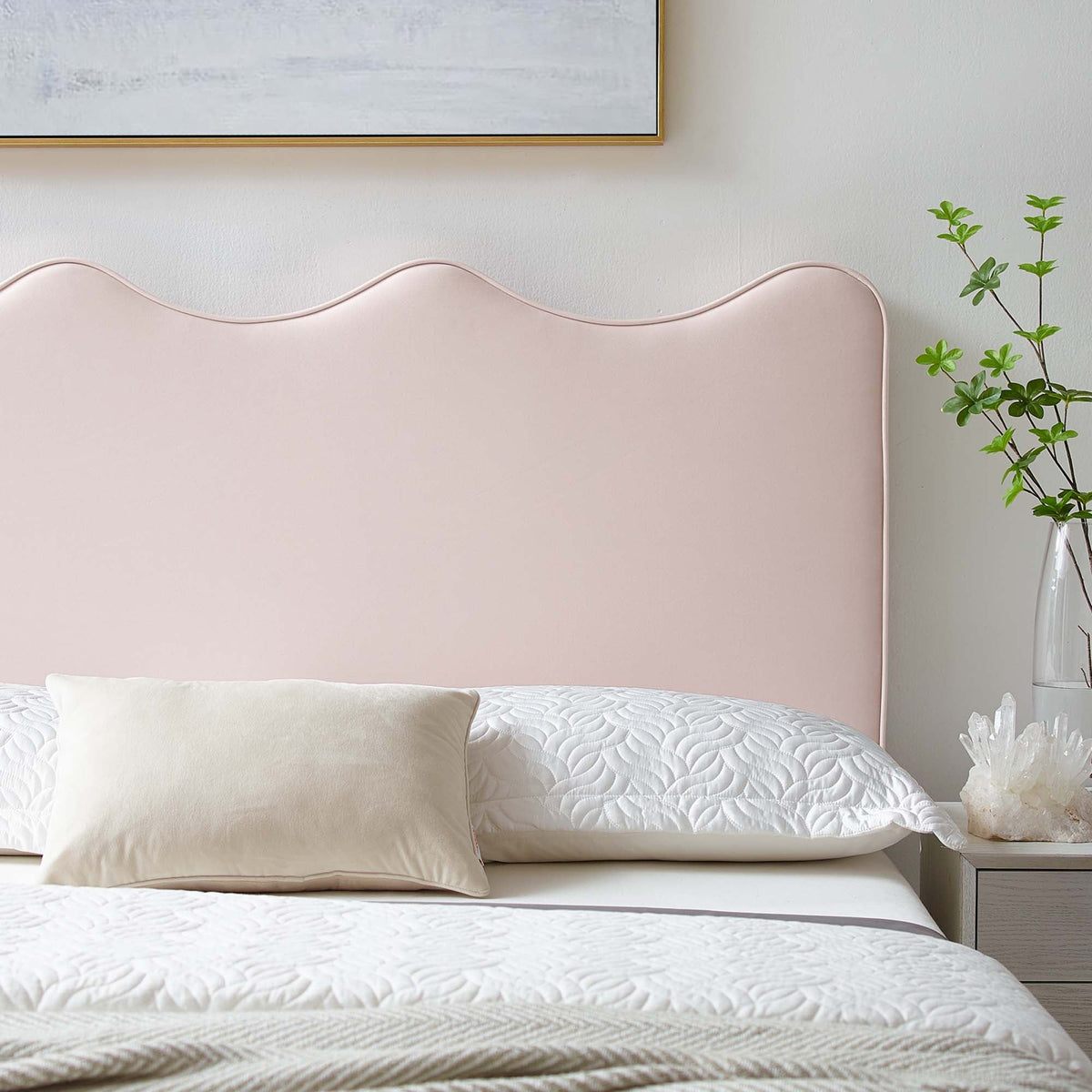Athena Performance Velvet Headboard by Modway, photo 8 of 43