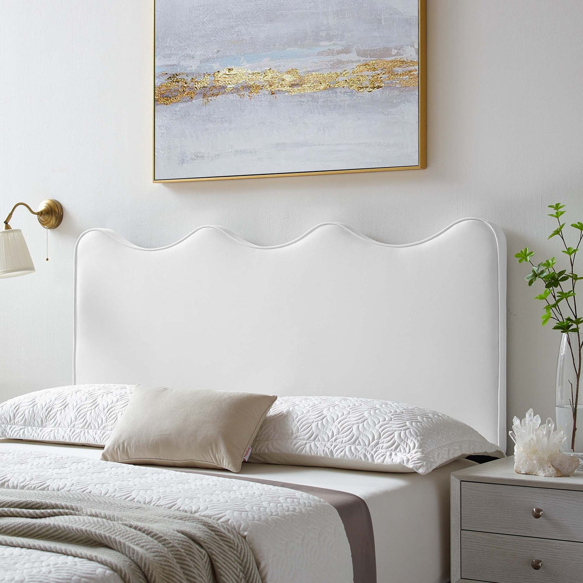 Athena Performance Velvet Headboard by Modway, photo 6 of 43