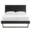 Alana Wood Full Platform Bed with Angular Frame by Modway by HouseOfZazla
