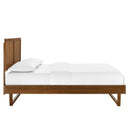 Alana Wood Platform Bed with Angular Frame by Modway