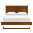 Marlee Wood Full Platform Bed With Angular Frame by Modway by HouseOfZazla