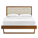 Willow Wood Full Platform Bed With Angular Frame by Modway by HouseOfZazla