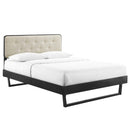 Bridgette Wood Full Platform Bed with Angular Frame by Modway by HouseOfZazla