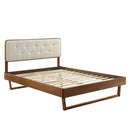 Bridgette Wood Full Platform Bed with Angular Frame by Modway by HouseOfZazla