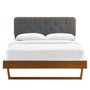 Bridgette Wood Full Platform Bed with Angular Frame by Modway by HouseOfZazla