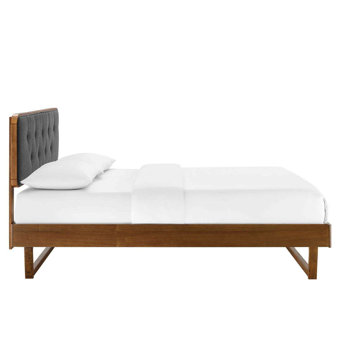 Bridgette Wood Platform Bed With Angular Frame by Modway, photo 5 of 35