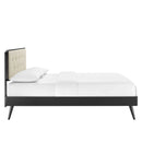 Bridgette Wood Full Platform Bed With Splayed Legs by Modway by HouseOfZazla