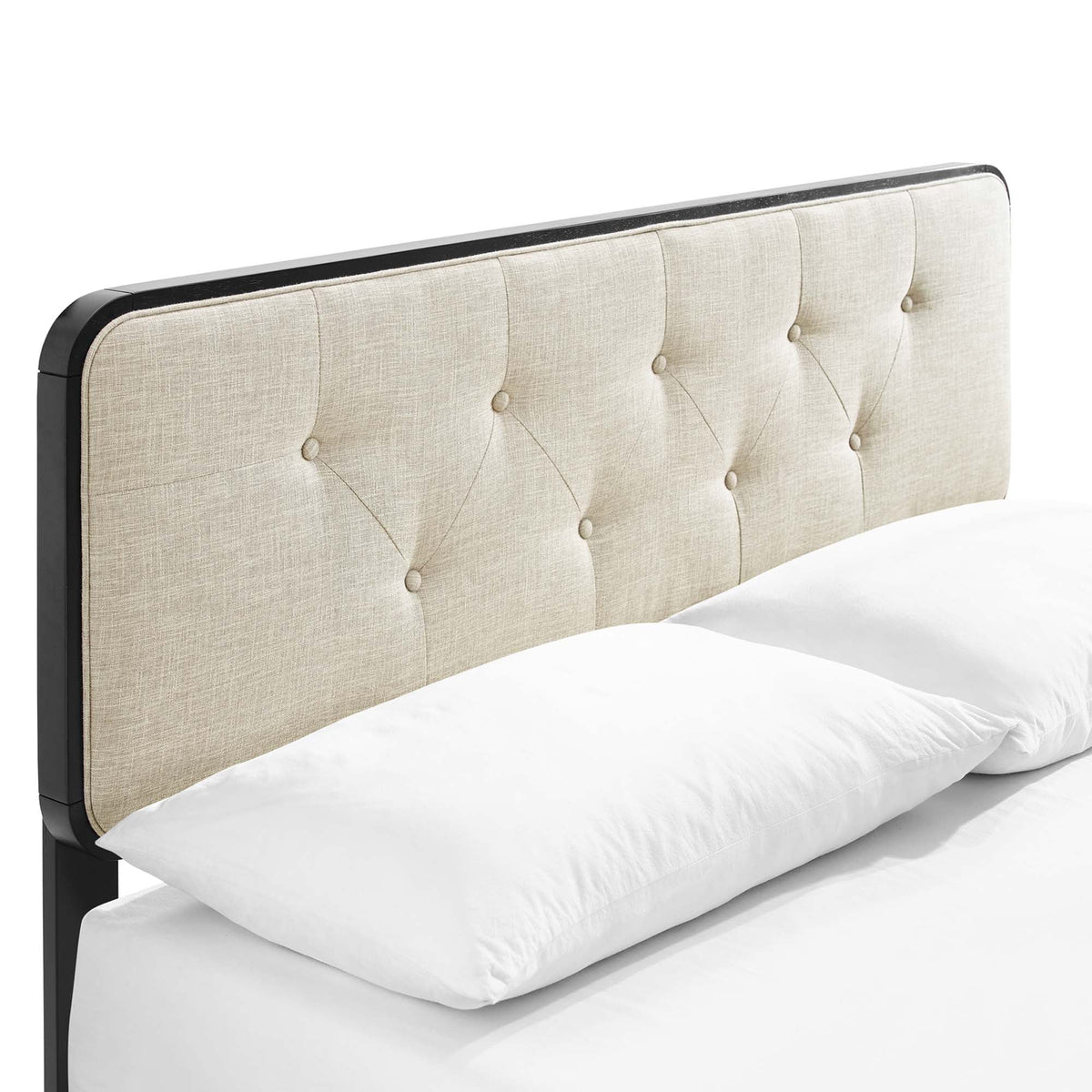 Bridgette Wood Full Platform Bed With Splayed Legs by Modway, photo 9 of 21