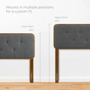 Bridgette Wood Full Platform Bed With Splayed Legs by Modway by HouseOfZazla