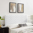 Mercy Chevron Tufted Performance Velvet Twin Headboard by Modway by HouseOfZazla