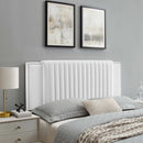 Felicity Channel Tufted Performance Velvet Twin Headboard by HouseOfZazla