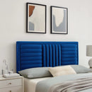 Believe Channel Tufted Performance Velvet Full/Queen Headboard by Modway by HouseOfZazla