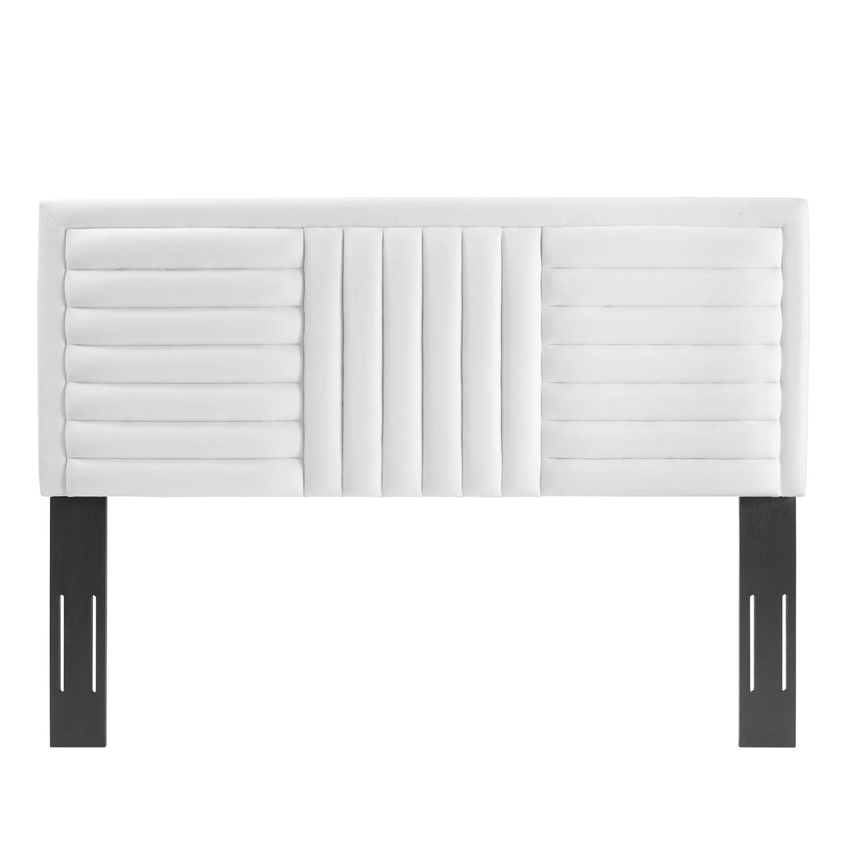Believe Channel Tufted Performance Velvet Headboard by Modway, photo 17 of 21
