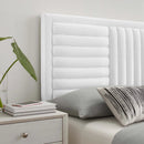 Believe Channel Tufted Performance Velvet King/California King Headboard by HouseOfZazla