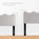 Current Performance Velvet Twin Platform Bed by Modway by HouseOfZazla